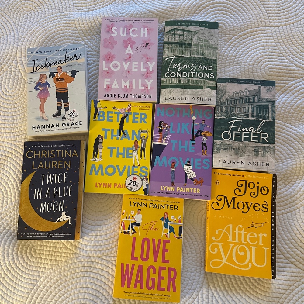 Collection of Fiction Books